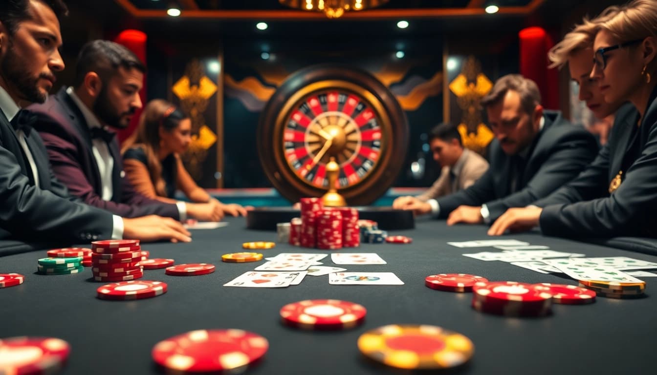 Experience high-stakes poker action at VIPSODO66's luxurious casino tables.