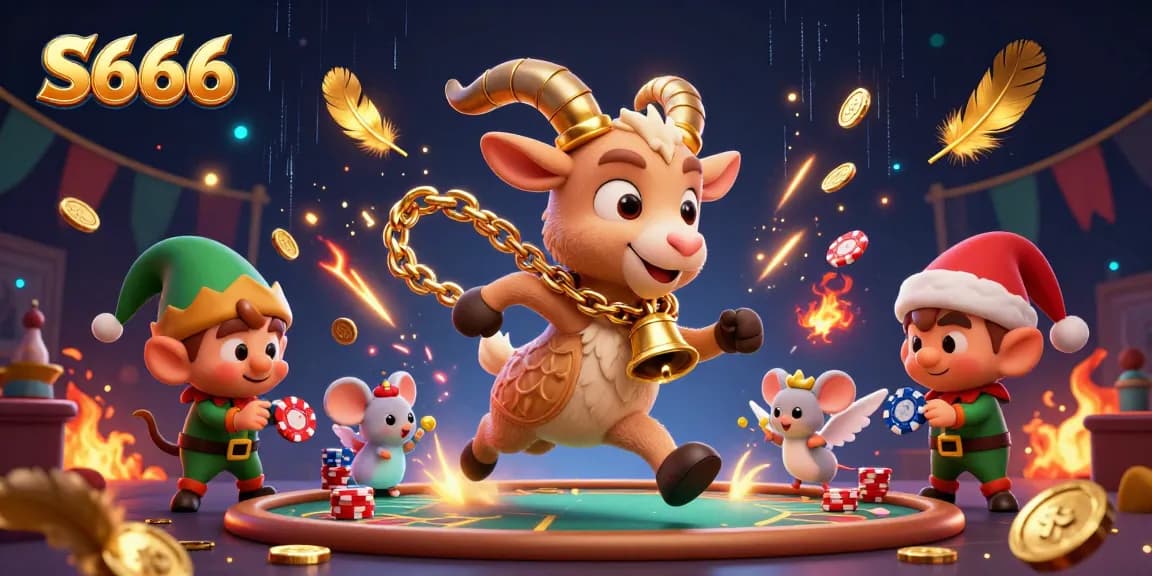 S666 brings thrilling casino action to life with characters in a dynamic gaming environment full of excitement.