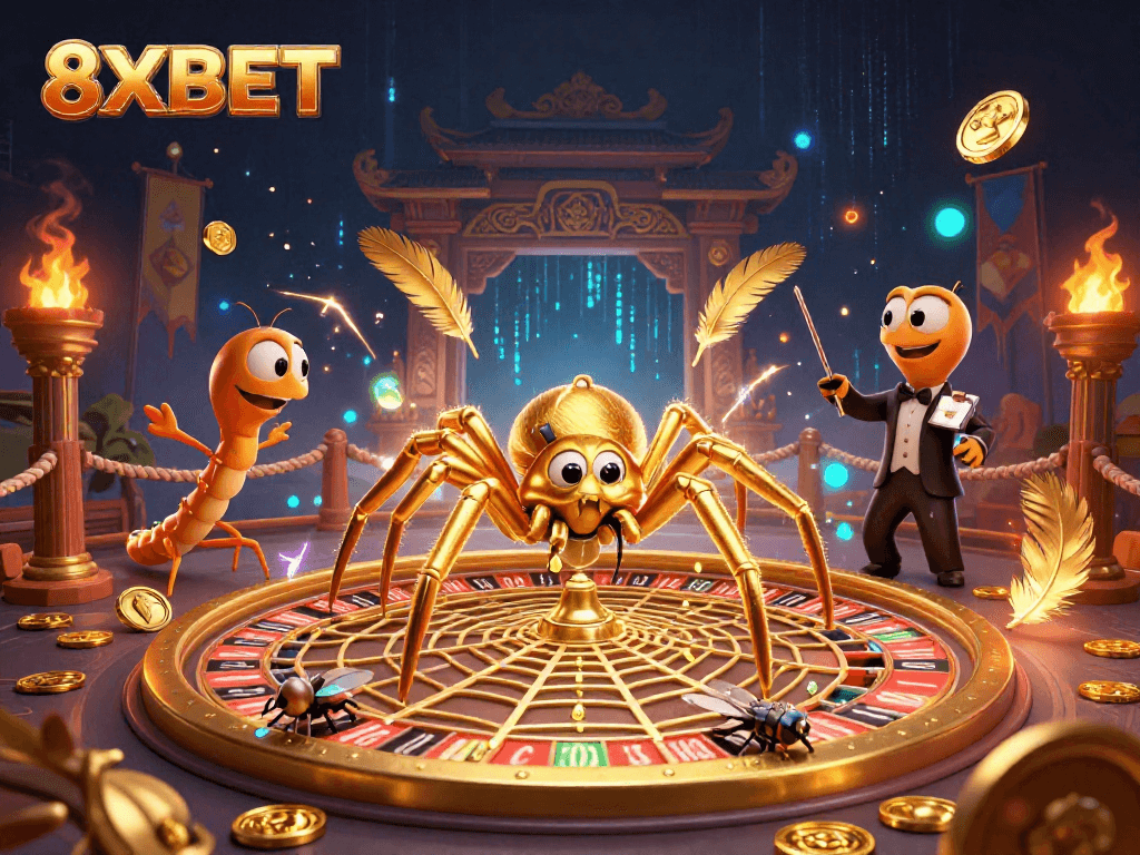Place bets and spin to win at 8XBET's captivating online casino atmosphere.