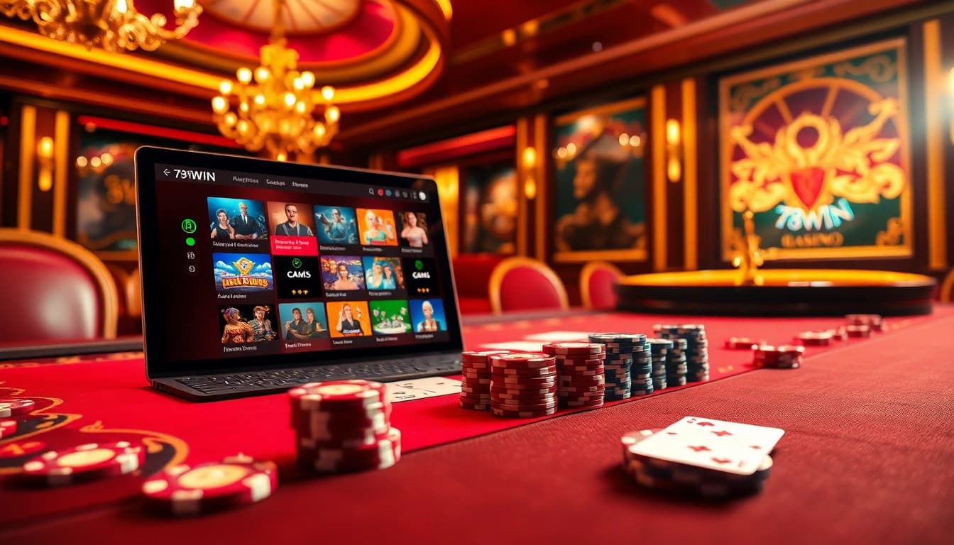 Experience the excitement of 78WIN with vibrant casino games and a lively atmosphere.