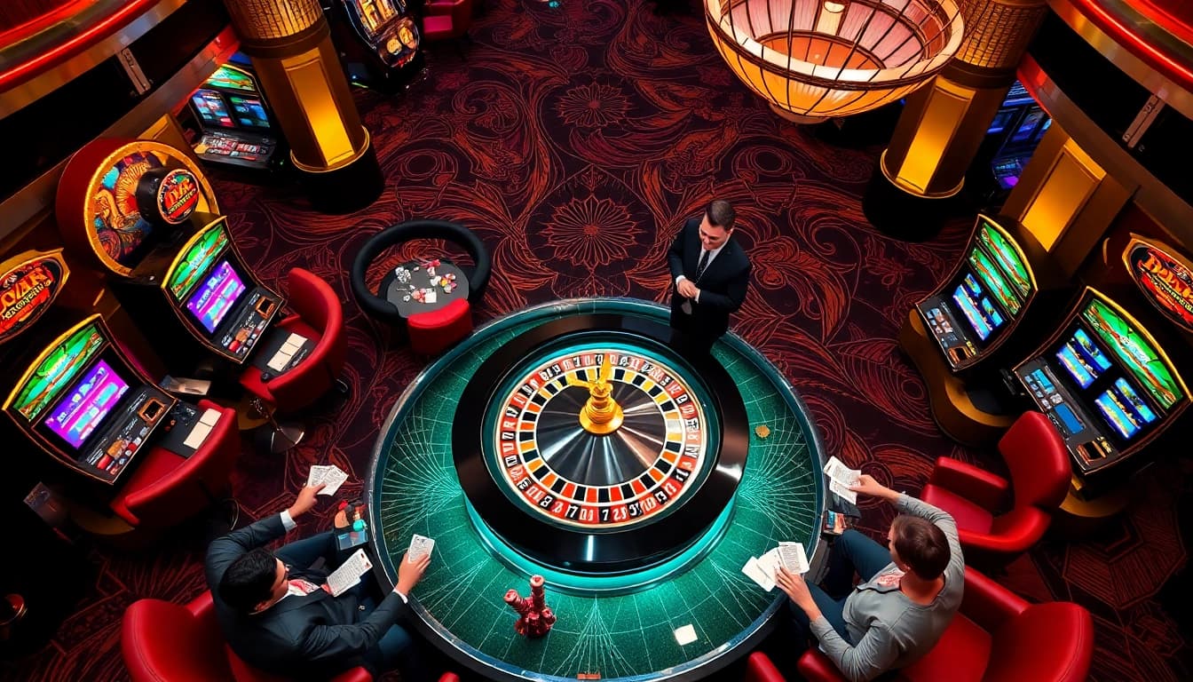 Experience the thrill of B29 gaming at this luxurious casino with engaging games and vibrant atmosphere.