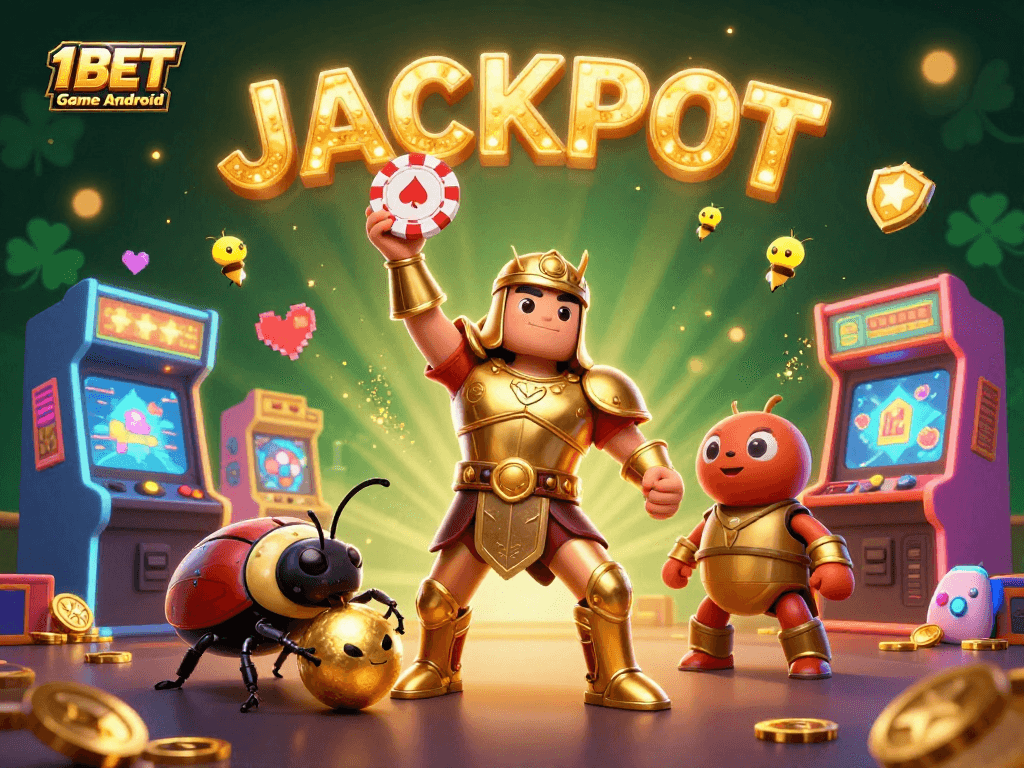 Elevate your game with 1BET Game Android's thrilling casino experience, featuring beetles in action.