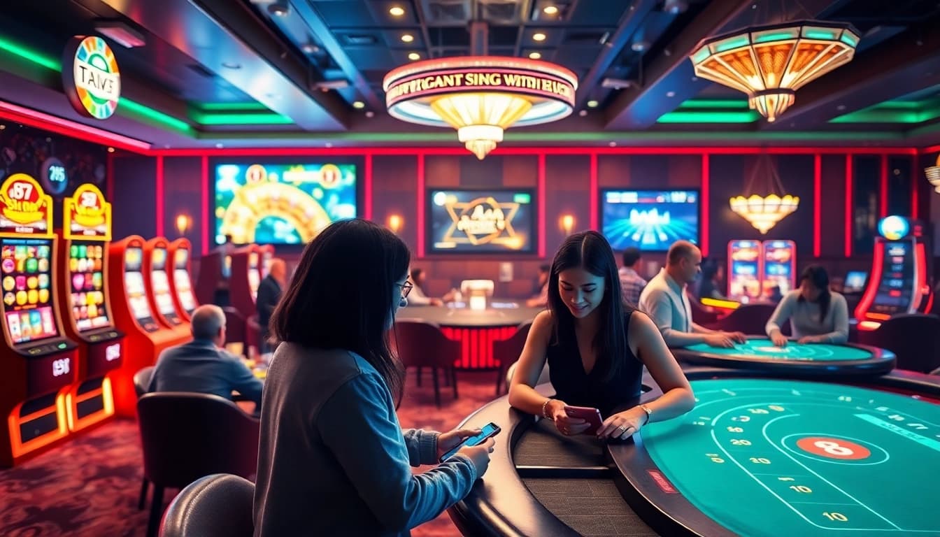 Experience the excitement of 8s gaming at a vibrant online casino with thrilling slot machines and live dealers.