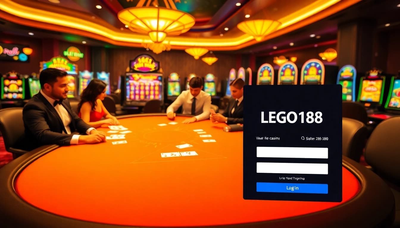 Hit the jackpot with LEGO138 login at this vibrant online casino.