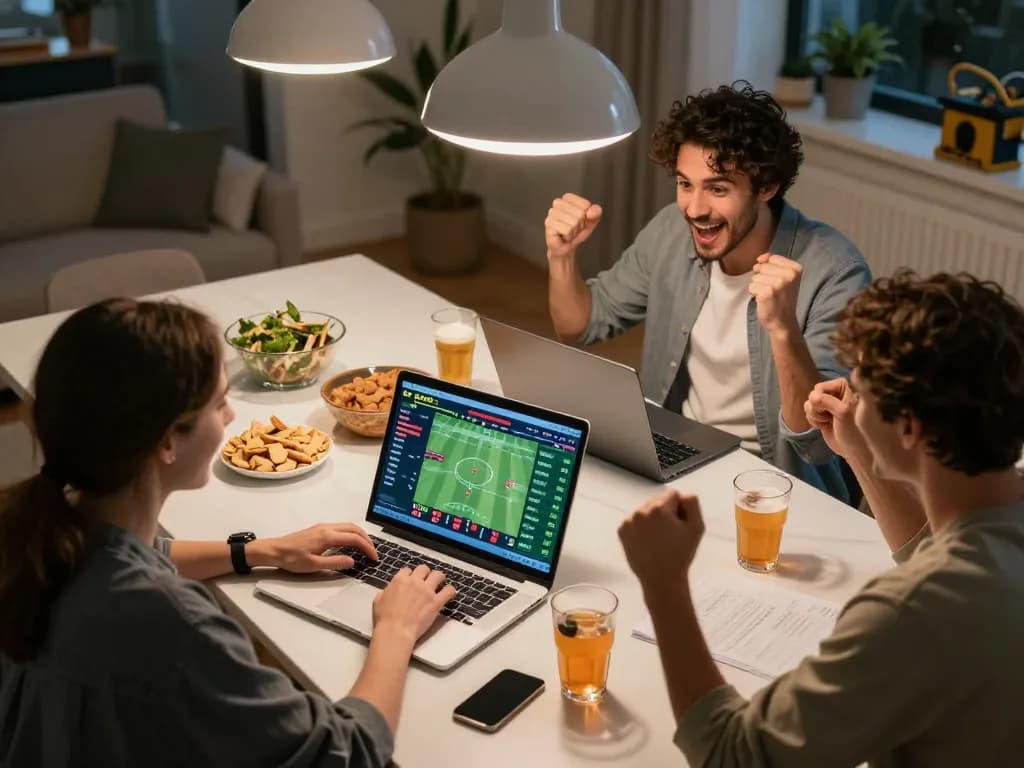 Engaging in sports betting with friends while enjoying the excitement of 88aa platform