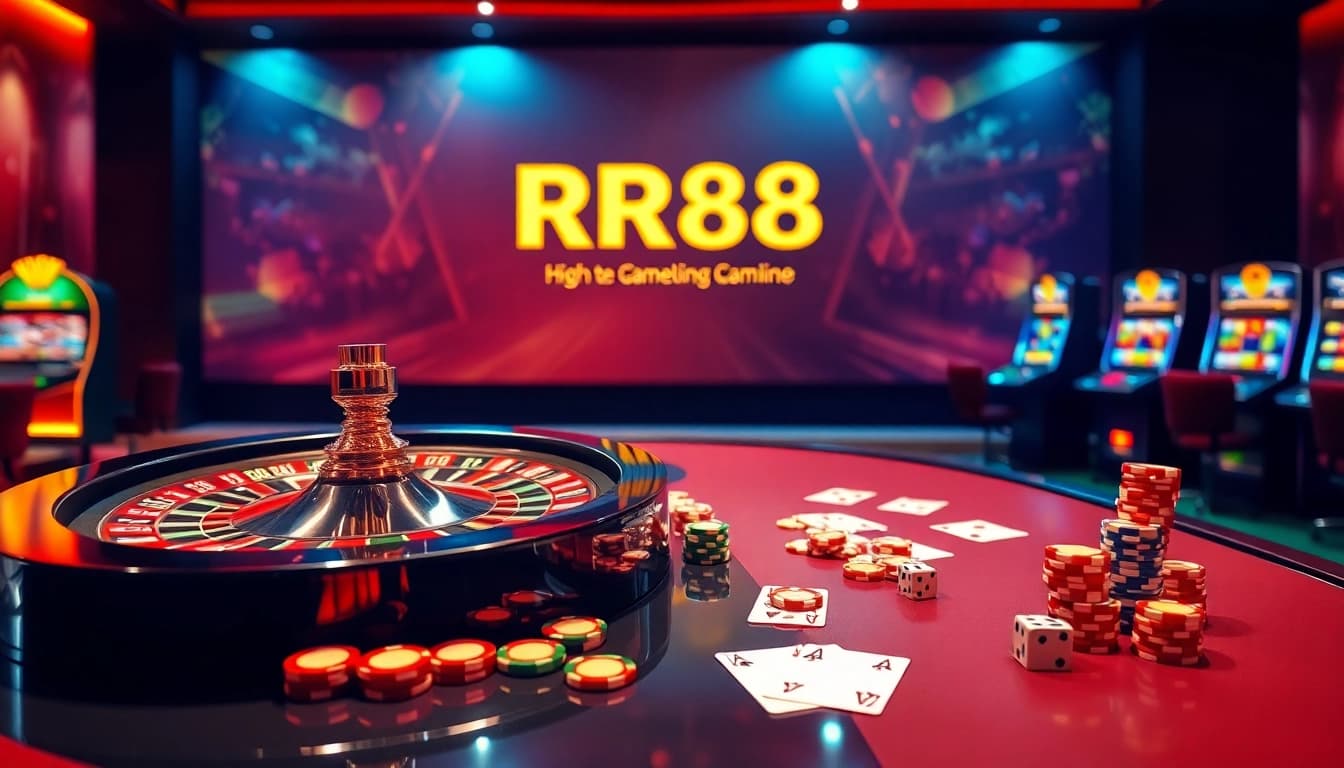 Experience winning at RR88 casino with vibrant roulette and poker games.