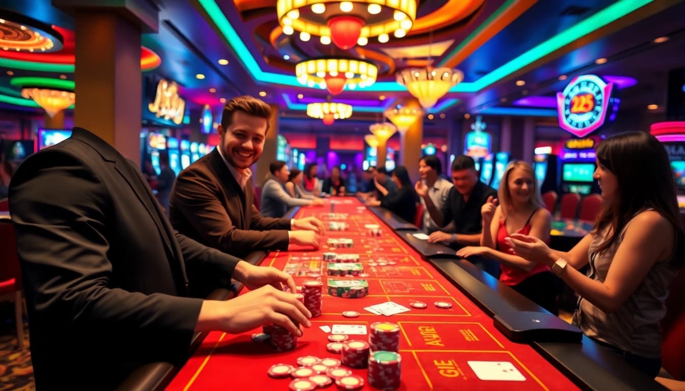 Enjoy immersive gaming at GemBet Online Casino with vibrant tables and energetic players.