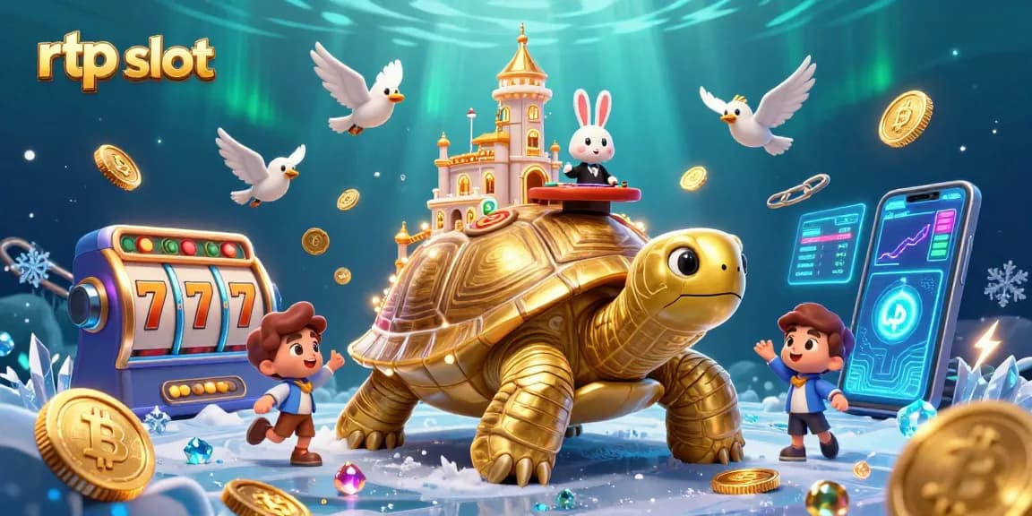 Spin the reels with rtp slot excitement as golden tortoise dealer showcases jackpot wins.