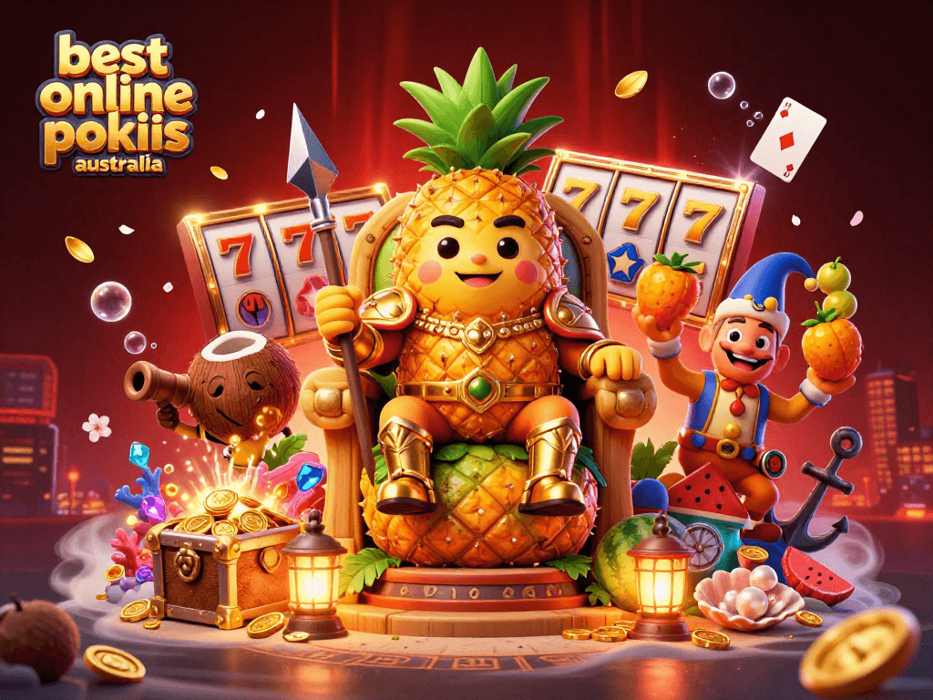 Spin to win with the best online pokies Australia at this vibrant beach casino scene.