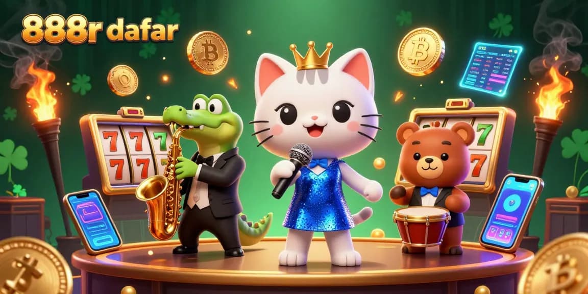 Experience dynamic winning with 888r daftar featuring vibrant casino characters and rich game elements