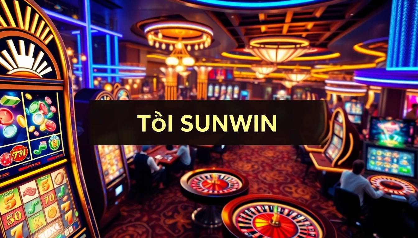 TẢI SUNWIN for an engaging online casino experience with vibrant slot machines and exciting gameplay.