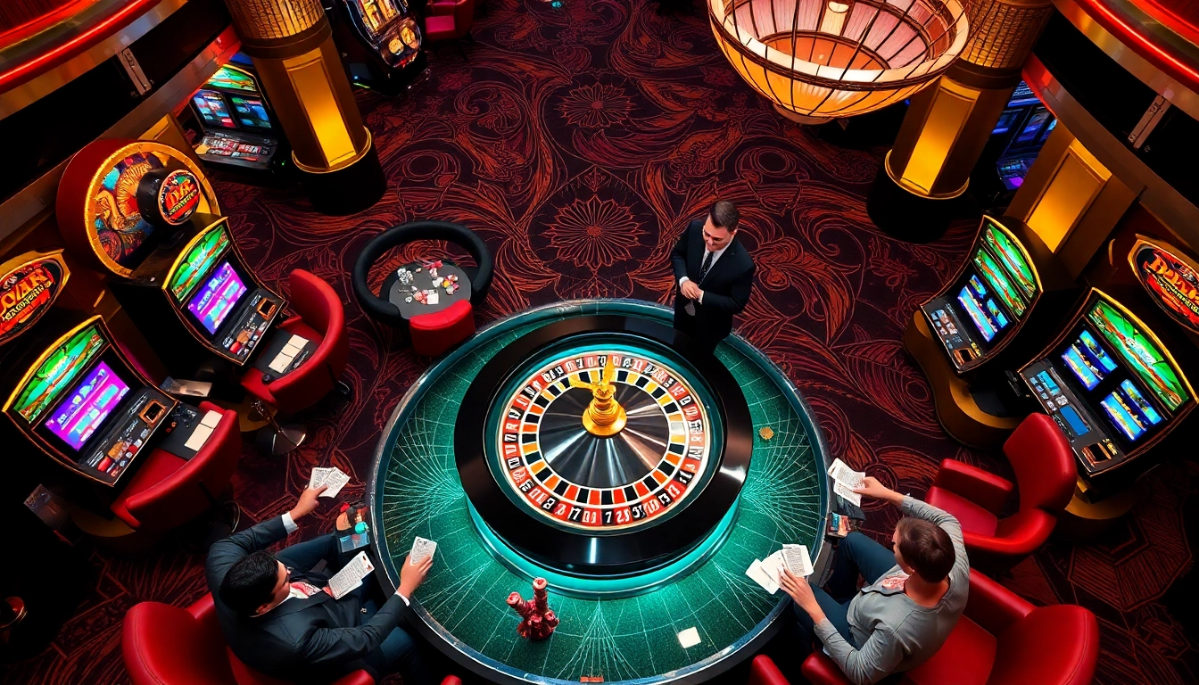 Experience the thrill of B29 gaming at this luxurious casino with engaging games and vibrant atmosphere.
