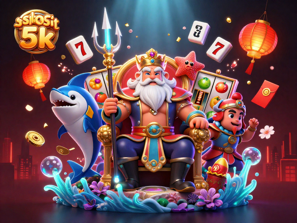 Engage with dynamic slot deposit 5k gameplay visuals featuring colorful slot reels and vibrant gambling elements.