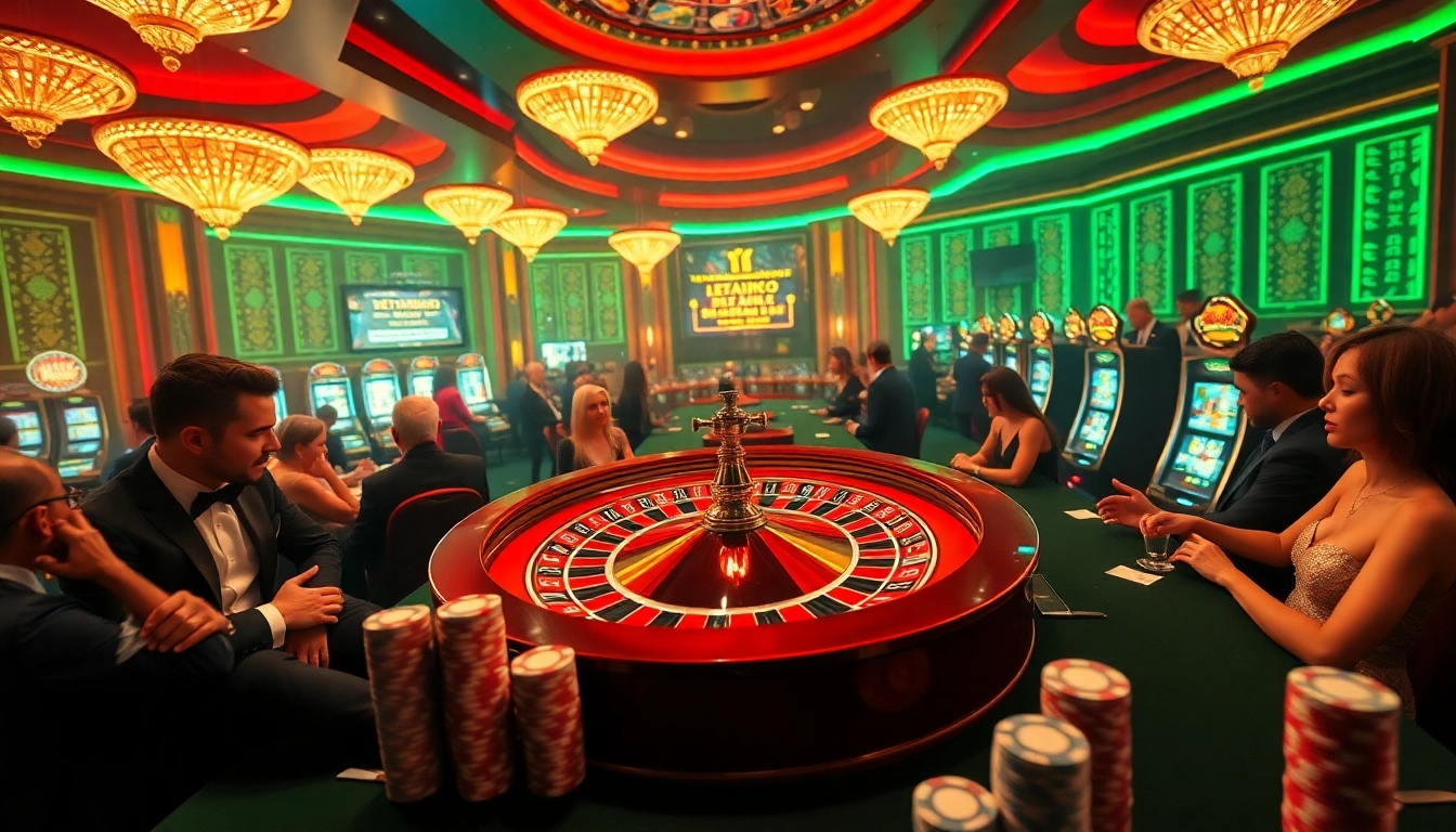 Players experience the excitement of winning with the latest Ketquaxoso results at a vibrant casino.