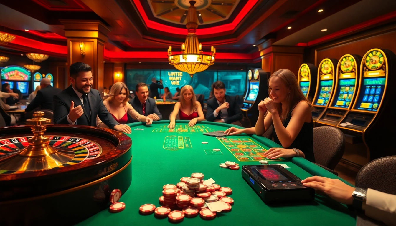 Engage with gaming excitement at the casino featuring hidden wiki link elements and vibrant gambling tables.