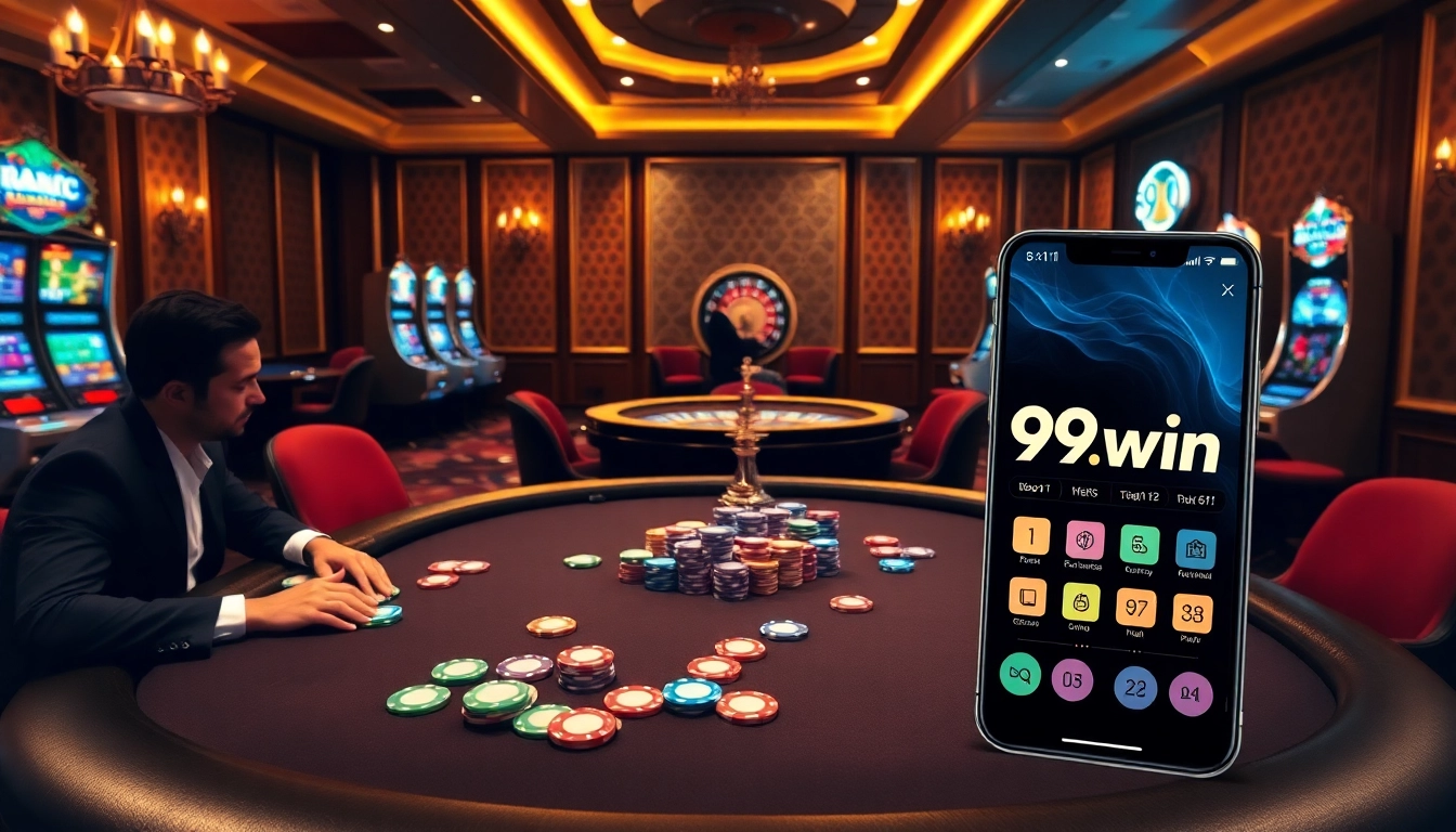 Experience the thrill of gambling at 99.win with vibrant poker games and exciting slots.