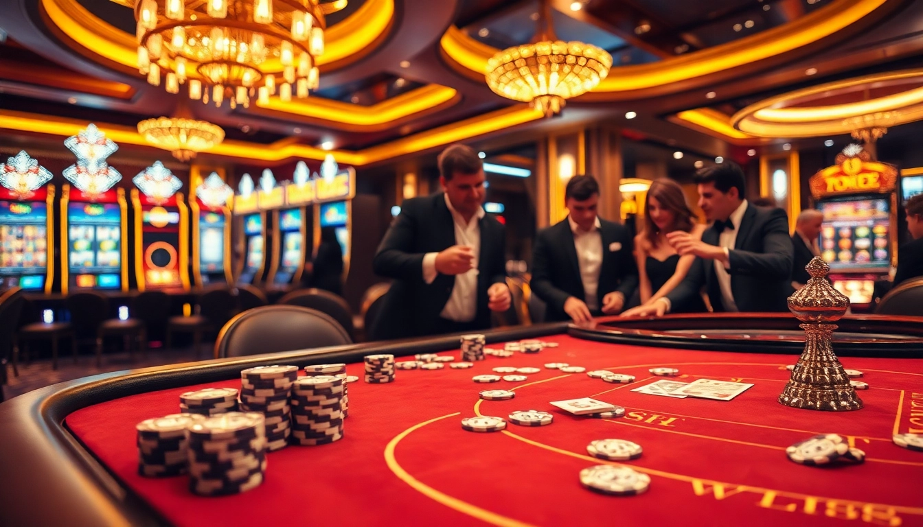 Experience the excitement of winning at WW88 with dynamic casino scenes full of poker chips and bright games.