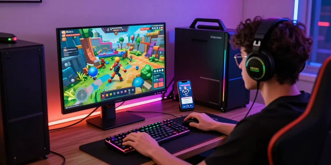 Raja Game login interface displayed on a smartphone in an immersive gaming setup.